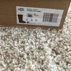 Brand new - Never Worn Tall chestnut Uggs